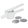 Metaltex Prensapatatas con 3 discos inoxidables 36 cm