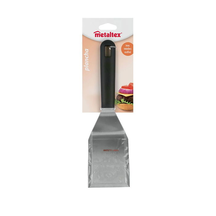Metaltex Espátula Rectangular Plancha 7.5 x 27 cm Acero Inoxidable Mango Polipropileno Metaltex Espátula Rectangular Plancha 7.5 x 27 cm Acero Inoxidable Mango Polipropileno