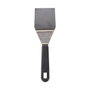 Metaltex Espátula rectangular para plancha 7,5 x 27 cm de acero inoxidable