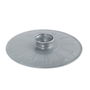 Metaltex Giratortillas ø25,5 cm de Plástico Polipropileno Gris Plata con Pomo