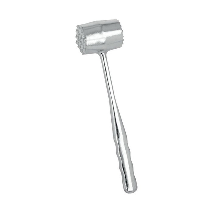 Metaltex Maza para carne 20 cm de Aluminio con 2 lados<|image>striping: false