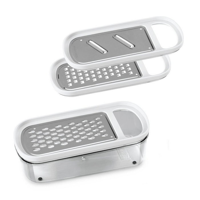 Metaltex Rallador con contenedor 3 en 1 Rap-box 21 cm Metaltex Rallador con contenedor 3 en 1 Rap-box 21 cm