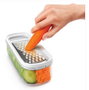 Metaltex Rallador con contenedor 3 en 1 Rap-box 21 cm