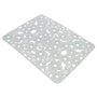 Metaltex Salvaplatos para fregadero rectangular de PVC traslúcido 30 x 40 cm
