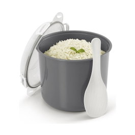Metaltex Cocedor de arroz y cereales para microondas 2,2l