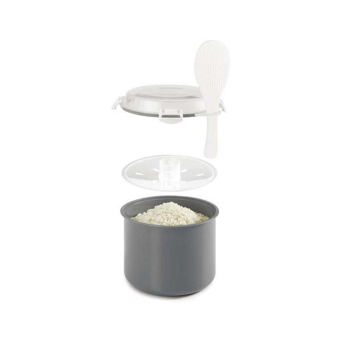 Metaltex Cocedor de arroz y cereales para microondas 2,2l