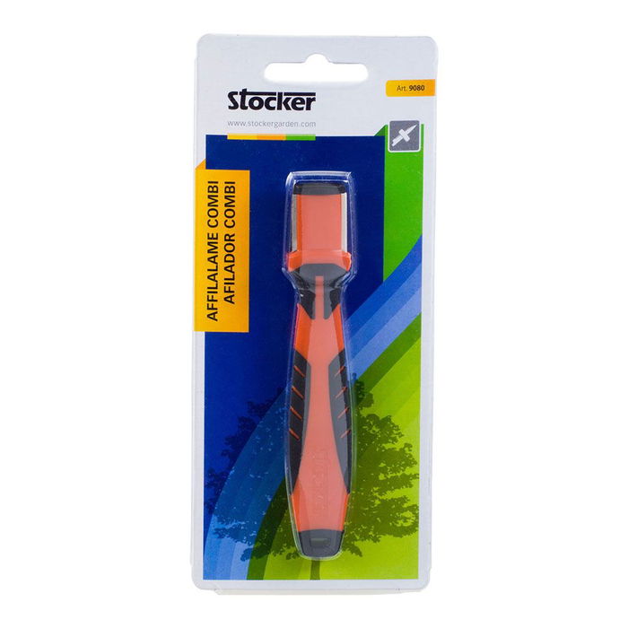Stocker Afilador combi Afilador de tijeras y navajas de acero y cerámica Stocker Afilador combi Afilador de tijeras y navajas de acero y cerámica