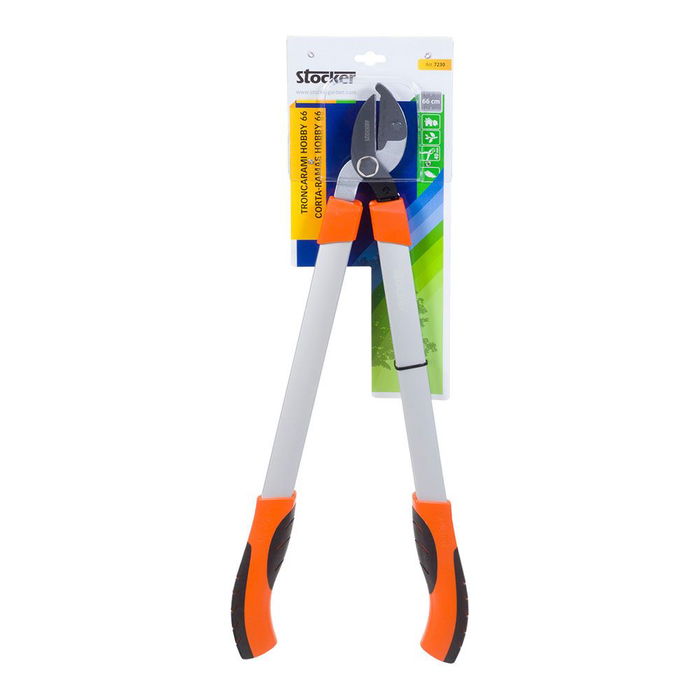 Stocker Cortarramas Hobby 66 Yunque Hoja Recta 66cm Diámetro Corte 40mm Mango Ergonómico