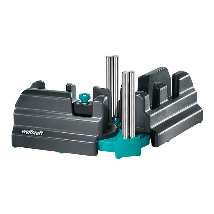 Wolfcraft Soporte de Ajuste y Corte para Medir y Serrar Ingletes Exactos 2 en 1 Wolfcraft Soporte de Ajuste y Corte para Medir y Serrar Ingletes Exactos 2 en 1