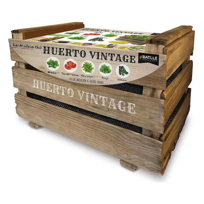 Agreen Caja huerto vintage eco