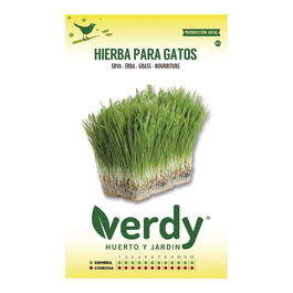 Verdy Sobre de Semillas Hierba para Gatos Verdy Sustancias Minerales Digestión Eliminación Bolas Pelo