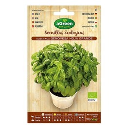 Agreen Sobre con semillas eco de albahaca genovesa