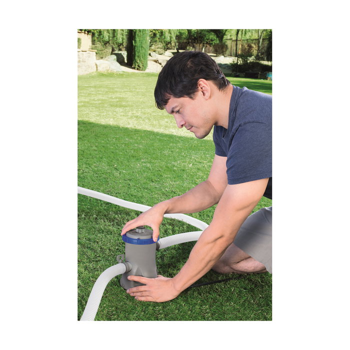 Bestway Depuradora de cartucho 1.249 l/h, ø25 x 27 cm Bestway Depuradora de cartucho 1.249 l/h, ø25 x 27 cm