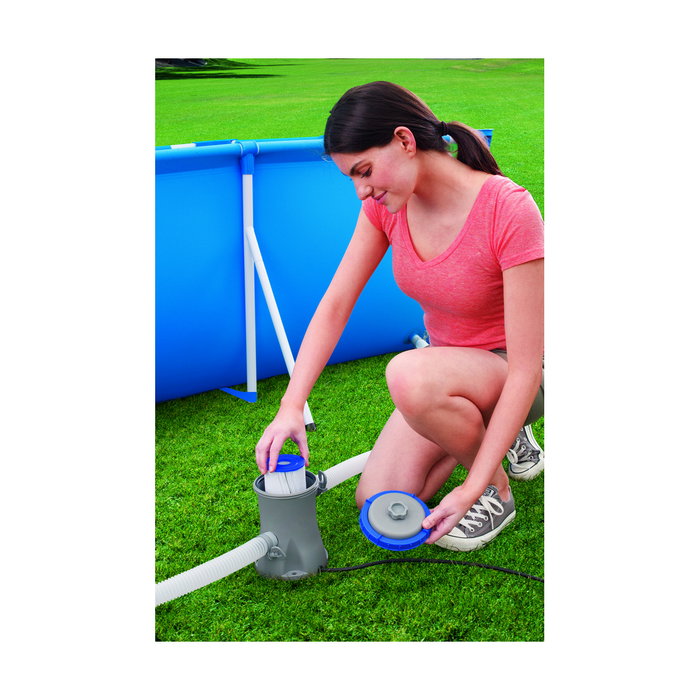 Bestway Depuradora de cartucho 1.249 l/h, ø25 x 27 cm Bestway Depuradora de cartucho 1.249 l/h, ø25 x 27 cm
