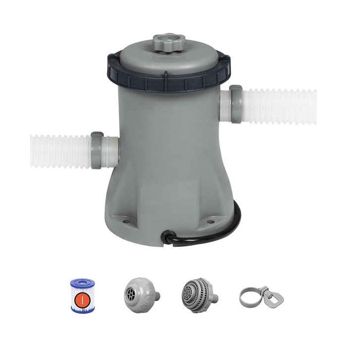 Bestway Depuradora de cartucho 1.249 l/h, ø25 x 27 cm Bestway Depuradora de cartucho 1.249 l/h, ø25 x 27 cm