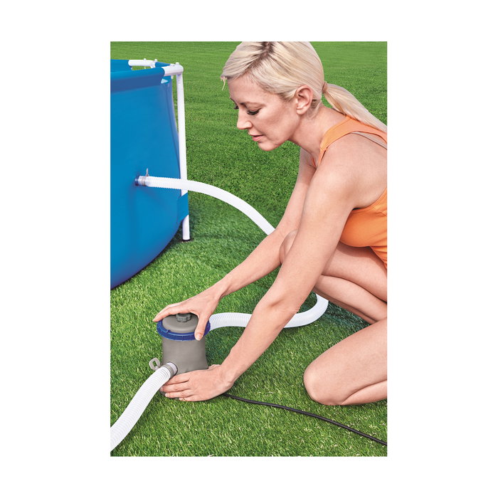 Bestway Depuradora de cartucho 1.249 l/h, ø25 x 27 cm Bestway Depuradora de cartucho 1.249 l/h, ø25 x 27 cm