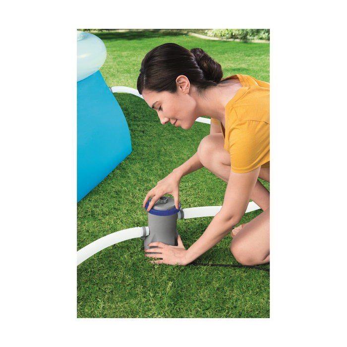 Bestway Depuradora de cartucho 1.249 l/h, ø25 x 27 cm Bestway Depuradora de cartucho 1.249 l/h, ø25 x 27 cm