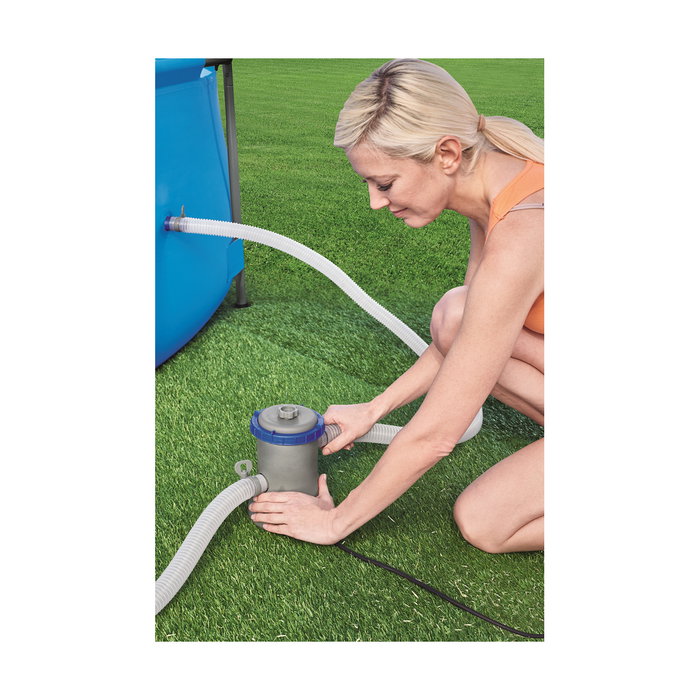Bestway Depuradora de cartucho 1.249 l/h, ø25 x 27 cm Bestway Depuradora de cartucho 1.249 l/h, ø25 x 27 cm