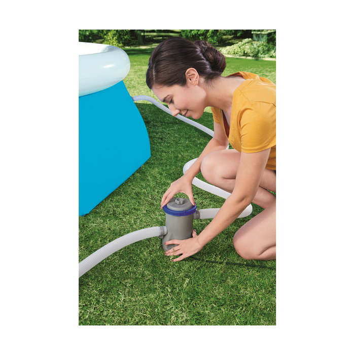 Bestway Depuradora de cartucho 1.249 l/h, ø25 x 27 cm Bestway Depuradora de cartucho 1.249 l/h, ø25 x 27 cm
