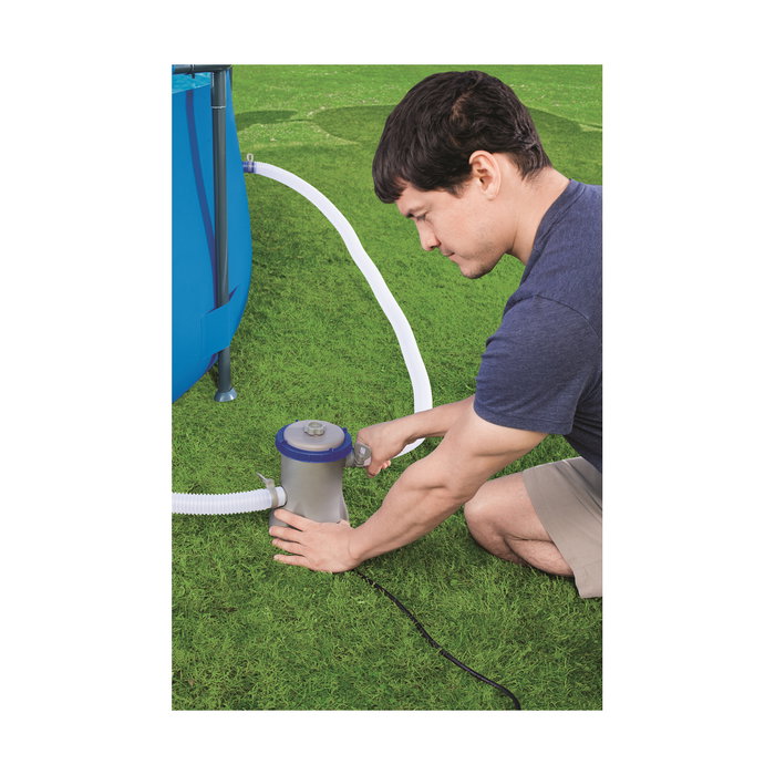 Bestway Depuradora de cartucho 1.249 l/h, ø25 x 27 cm Bestway Depuradora de cartucho 1.249 l/h, ø25 x 27 cm