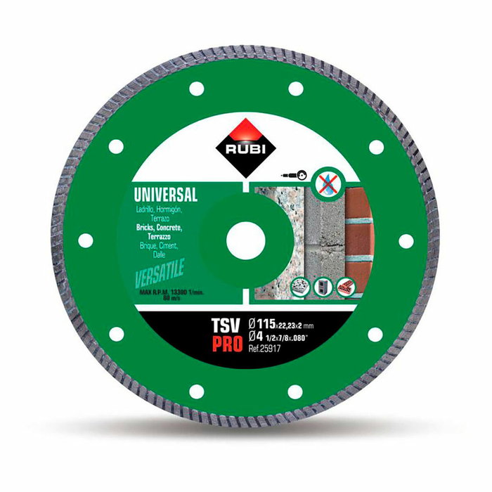 Rubi Disco diamantado tsv pro ø115 x 2 x 22,2 mm