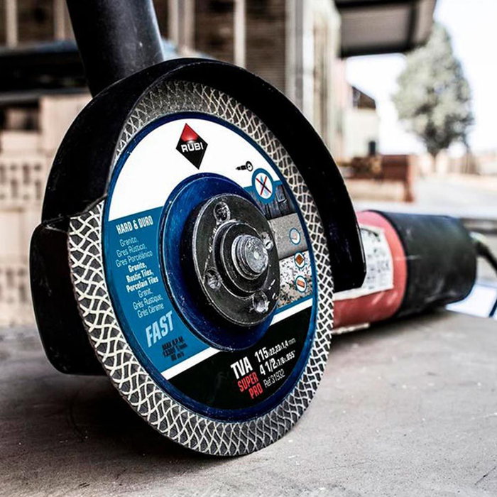 Rubi Disco Diamantado Tva Ø115x1.4x22.2mm Superpro Corte Granito Gres Clinker Refractarios