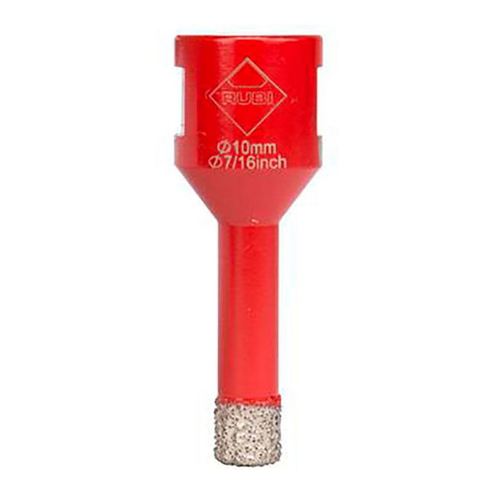 Rubi R5990 Broca para amoladora Drygres ø10,00 mm para baldosa cerámica, gres, mármol y granito Rubi R5990 Broca para amoladora Drygres ø10,00 mm para baldosa cerámica, gres, mármol y granito