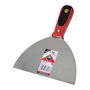 Rubi Espátula Inox R73913 para Pintor, Yesero y Albañil, 150 mm, Acero Inoxidable y Mango Bimaterial Flex