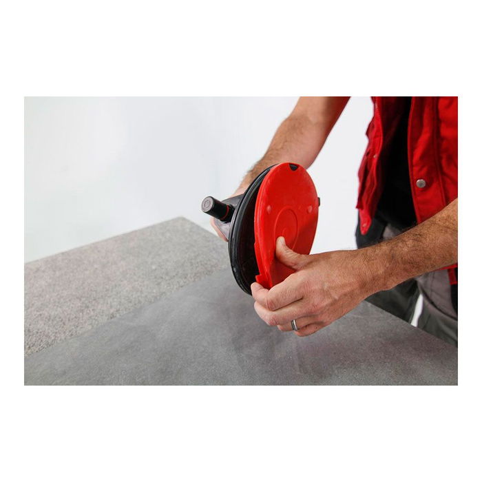Rubi R18919 Ventosa con Bomba de Vacío Ø200mm para Manipulación de Materiales Pesados y Baldosas Cerámicas