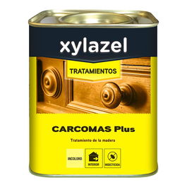 Xylazel Tratamiento Carcomas Plus Incoloro 5 L - Fondo e Imprimación Preventivo y Curativo contra Carcomas y Termitas - 5600422