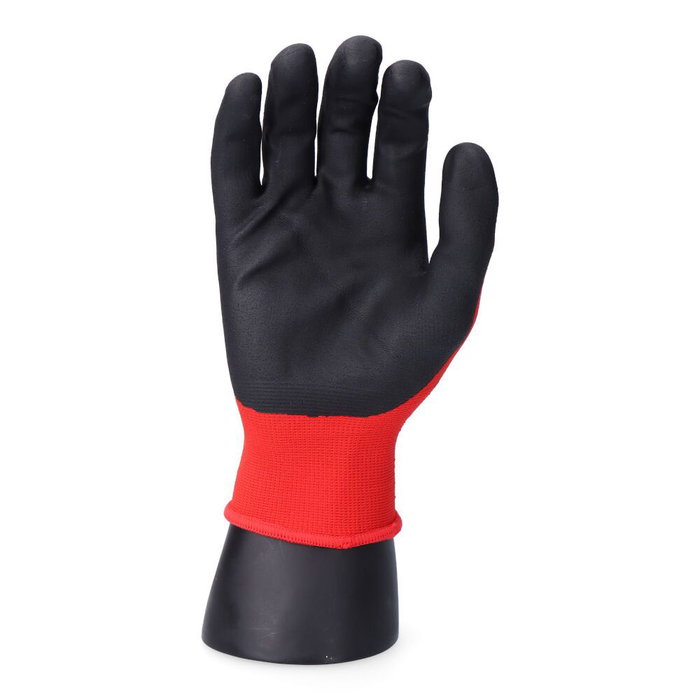 Edm Guante Mecánica T-07 Nailon Licra Palma Nitrilo Foam Táctil para Automoción Montaje Ensamblaje Logística Taller Mecánico Pantalla Táctil Edm Guante Mecánica T-07 Nailon Licra Palma Nitrilo Foam Táctil para Automoción Montaje Ensamblaje Logística Taller Mecánico Pantalla Táctil