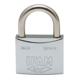Ifam Candado Inox 30 Inoxidable 30mm con 2 llaves arco normal