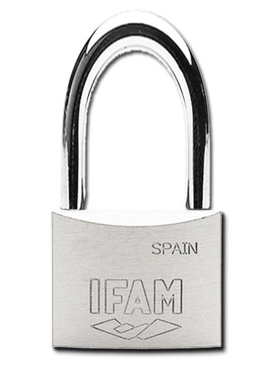 Ifam Candado Inoxidable Inox 40al de 40 mm con Arco Largo