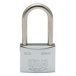 Ifam Candado Inoxidable 50al 50mm Arco Largo con 2 Llaves
