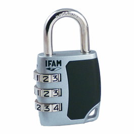 Ifam Candado de combinación C35s de 34,5 mm con arco de 4,7 mm