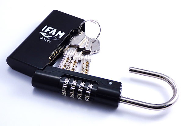 Ifam Guardallaves con arco G3 Negro