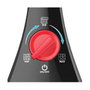 Vileda Steam Plus Limpiadora a Vapor Negra/Roja