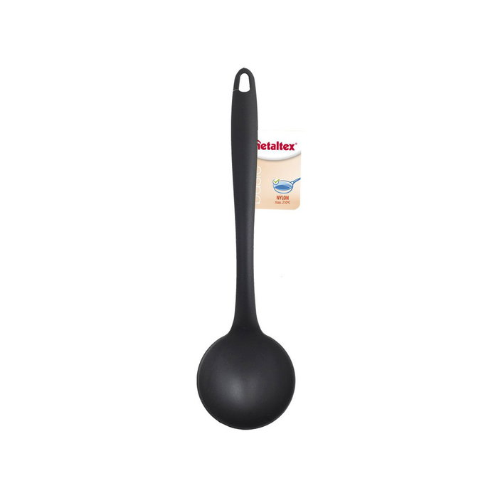 Metaltex Cazo para sopa de nylon Dyna Negro
