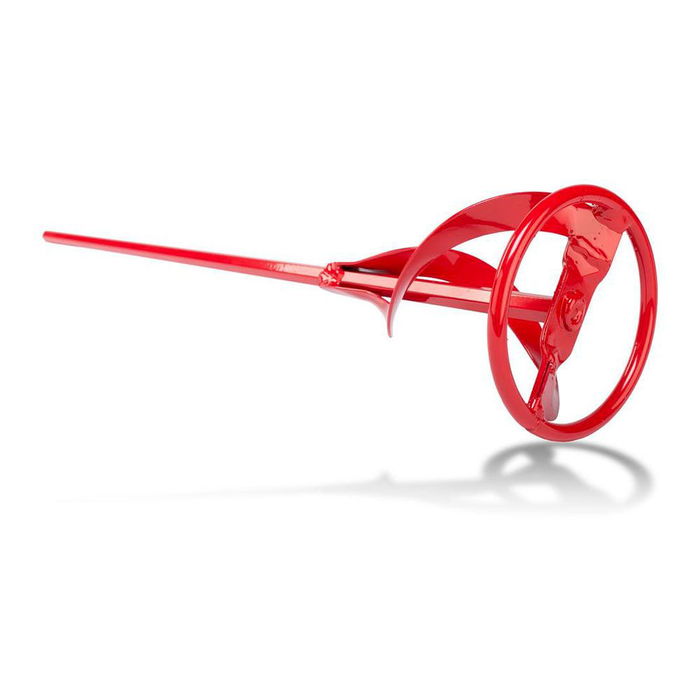 Rubi Mezclador Líquidos L-100 R65934 Varilla Mezcladora Hélice Ø100 mm Hexagonal para Taladros Pinturas Adhesivos Resinas Cementosos