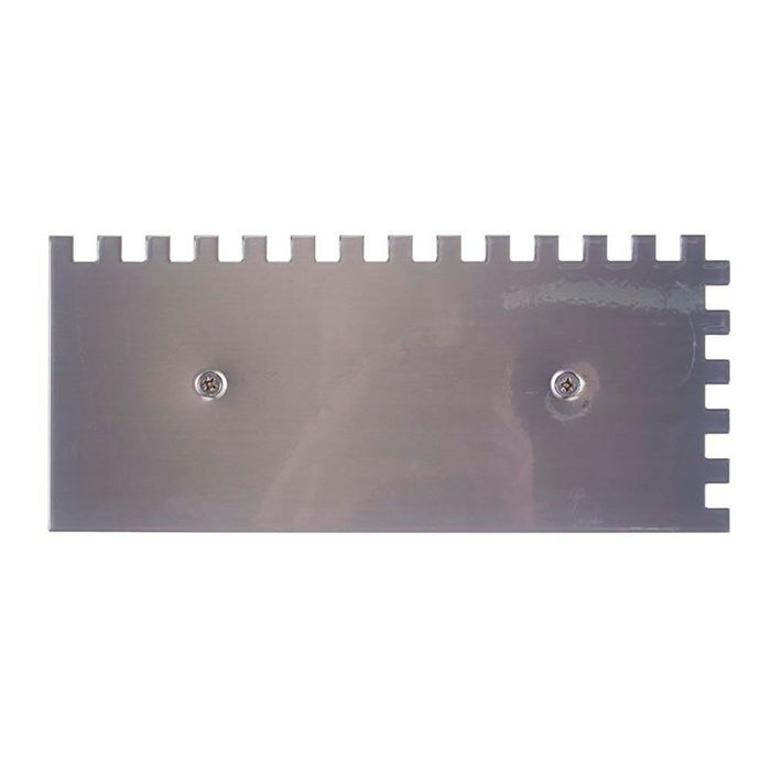 Rubi R65985 Peine Acero 28cm Mango Madera Cerrado Dentado 10x10mm Rubi R65985 Peine Acero 28cm Mango Madera Cerrado Dentado 10x10mm