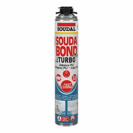 Soudal Espuma adhesiva turbo soudabon turbo pistola 750 ml