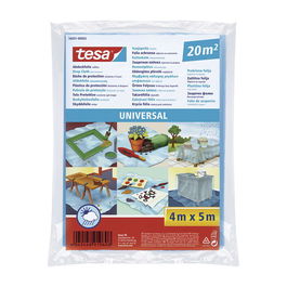 Tesa 56651-00002-01 Plástico Protector 20 m² Universal 4 x 5 m Impermeable Duradero