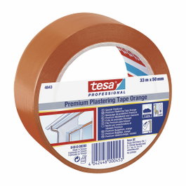 Tesa Cinta de revoco premium naranja 50 mm x 33 m