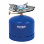 Butsir Fogón de camping Destroyer para botella azul ø23 x 7 cm
