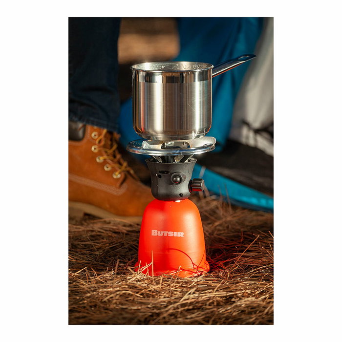 Butsir Natura Hornillo de camping ø14 x 22 cm para cartucho 190 g Butsir Natura Hornillo de camping ø14 x 22 cm para cartucho 190 g