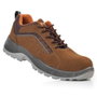 Anibal Zapatos de Seguridad Lusitania S1P Metalfree SRC Microfibra Serraje Marrón Talla 39
