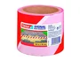 TESA Cinta de balizamiento no adhesiva Rojo/Blanco 80 mm x 100 m