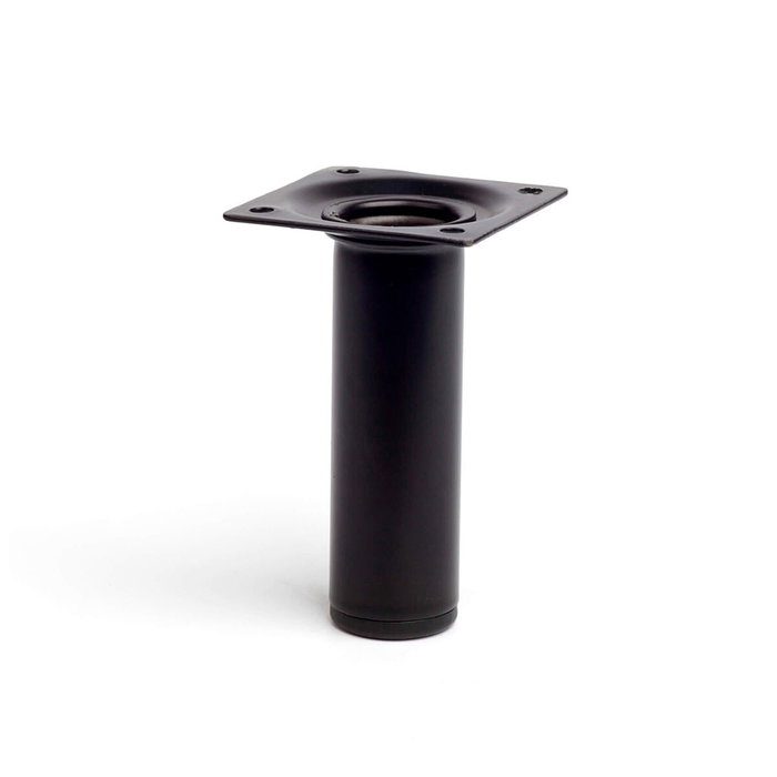 Rei Pata cilíndrica mod. 401g de acero negro ø30 x 100 mm Rei Pata cilíndrica mod. 401g de acero negro ø30 x 100 mm