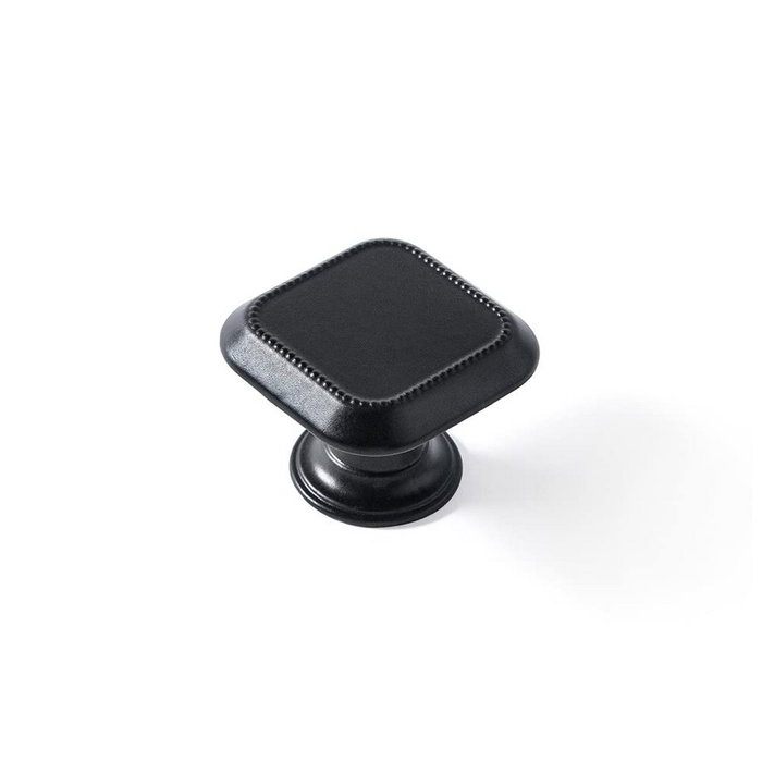 Rei Pomo para mueble modelo 3120 de zamak negro mate 30 x 30 mm (4 uds) Rei Pomo para mueble modelo 3120 de zamak negro mate 30 x 30 mm (4 uds)