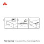 Rei Pomos Redondos m3 Blanco Ilustrado (Pack de 4)